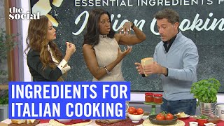 Master Italian Cooking with Gino D'Acampo's 5 Essential Ingredients! | The Social