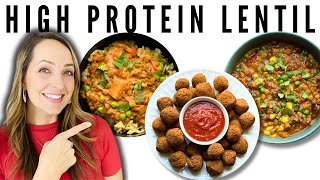 3 Delicious High-Protein Lentil Recipes