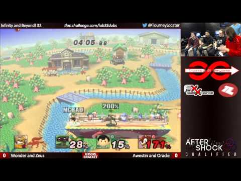 IaB33 PM - Wonder and Zeus vs Awestin and Oracle - Losers Bracket