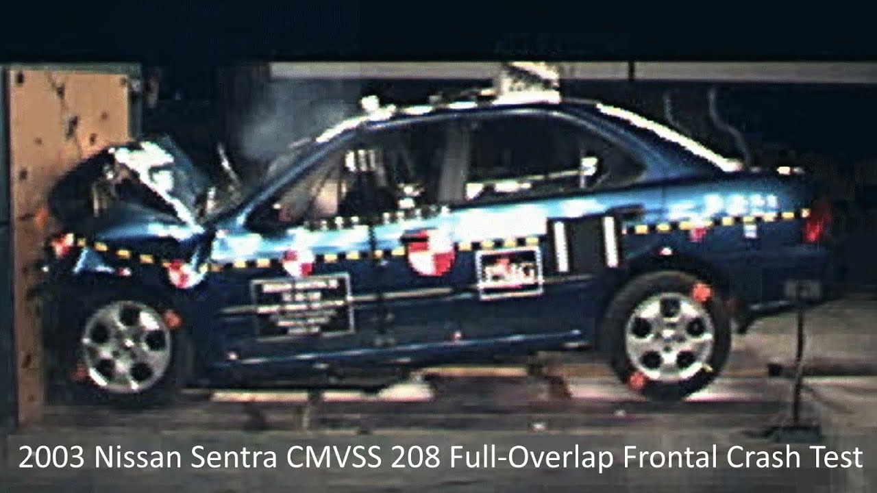 2000-2006 Nissan Sentra CMVSS 208 Full-Overlap Frontal ...