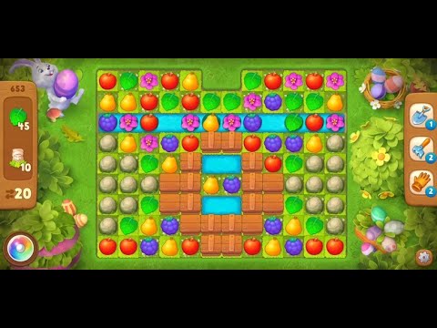 Gardenscapes Super Hard Level 653