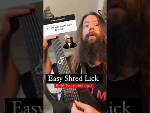 EASY shred lick 🎸