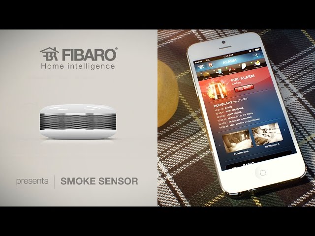 Video teaser for FIBARO Smoke Sensor