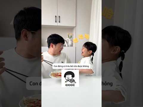 Hai bố con troll nhau không hồi kết #shorts