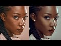 High End Skin Retouching Beginner Photoshop Tutorial 10 Minutes Frequency Separation