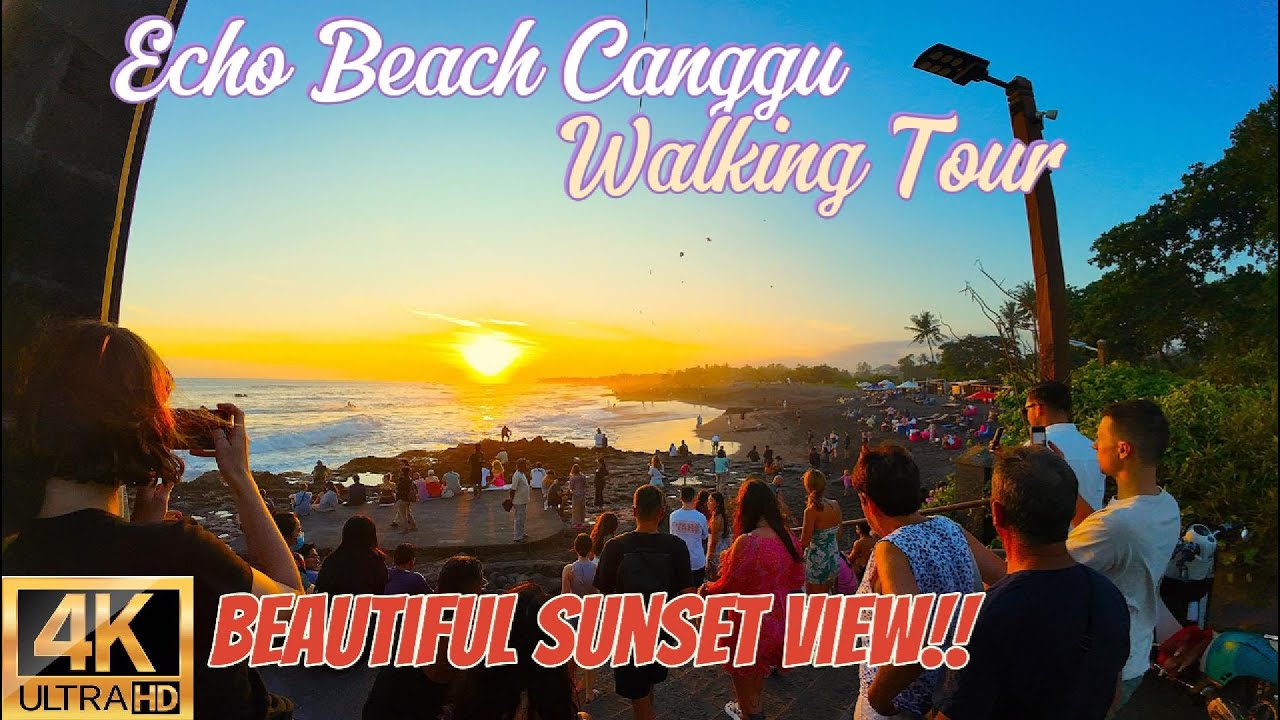 Embark on an immersive walking tour at Echo Beach.