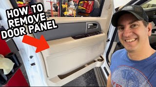 How To Remove 2007-2017 Ford Expedition Door Panel