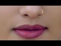 Beautiful Girls And Actresses With Nose Ring And Nose Pin Closeup