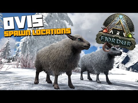ARK: Fjordur | OVIS Best Spawn Locations | Where To Find Mutton!