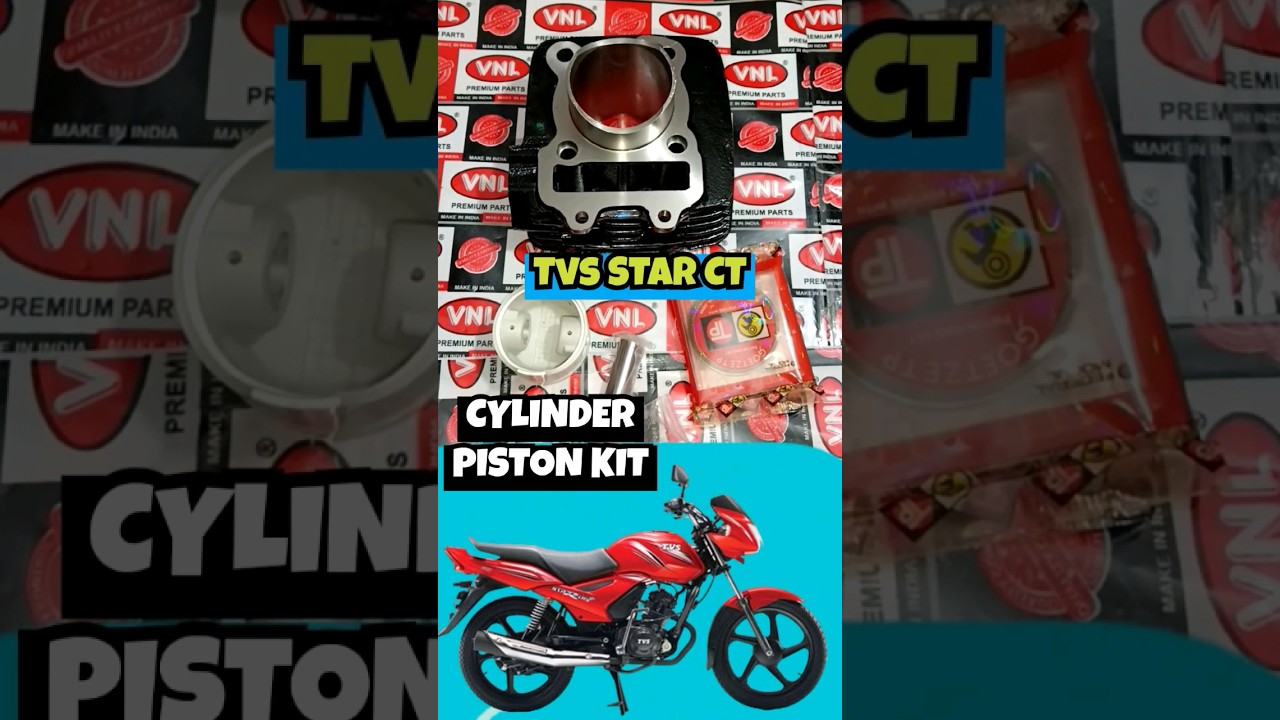 Block Piston Kit Tvs Star Ct