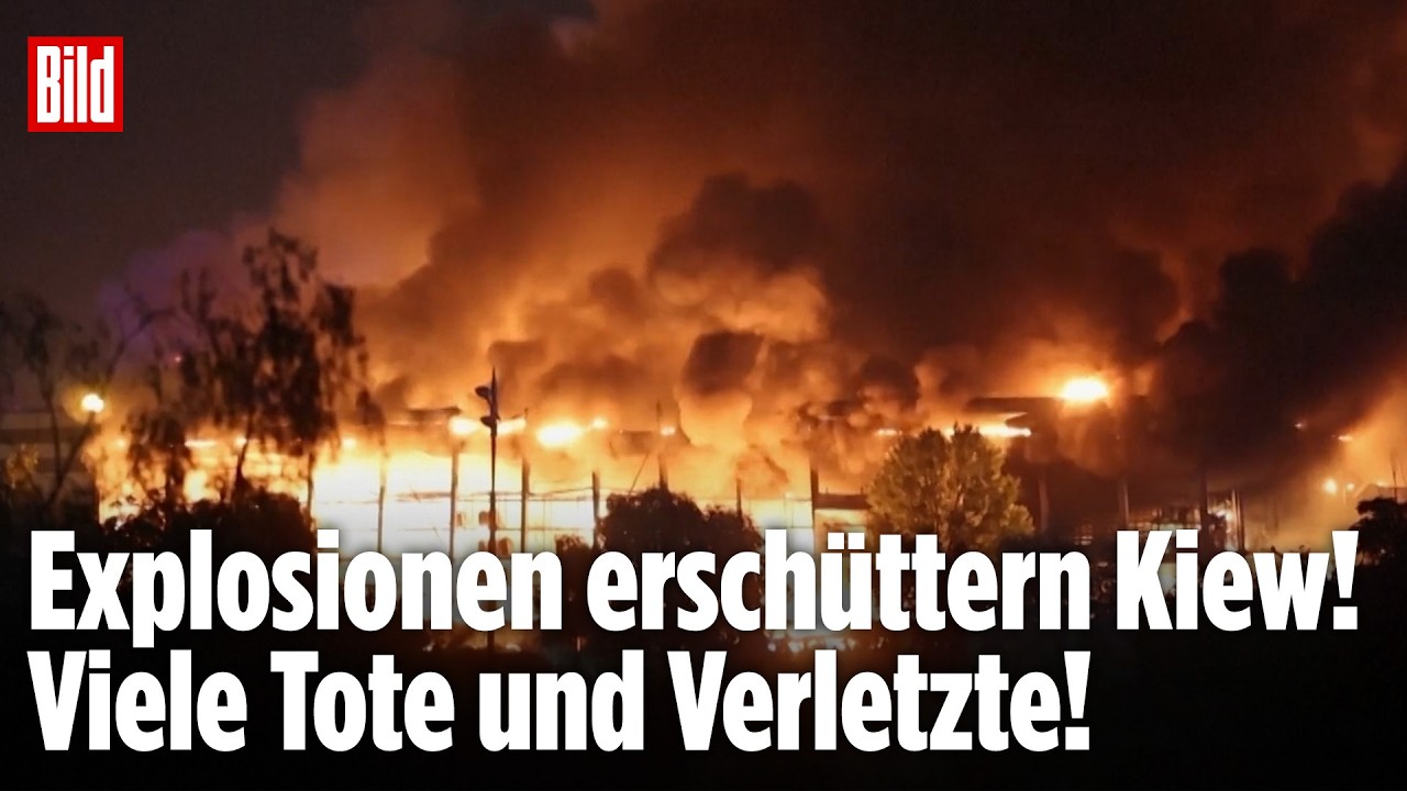 Todes-Nacht in Kiew: Raketenhagel erschüttert Ukraine! 17 Tote, Dutzende Verletzte!