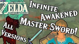 UNBREAKABLE Awakened Master Sword on ALL VERSIONS! TOTK Glitch Guide