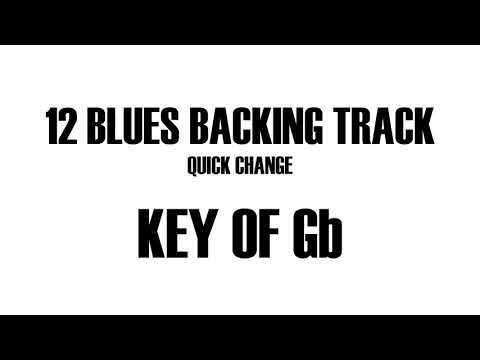 Gb Blues Backing Track