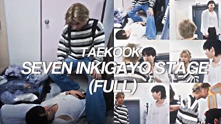Download lagu Taekook SEVEN STAGE INKIGAYO [BEHIND THE SCENES] FULL || taekook moments mp3