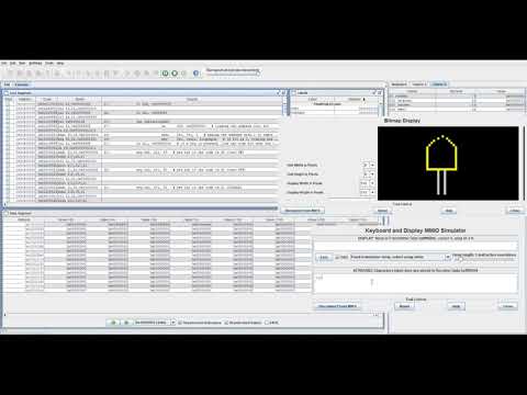 MIPS Assembly: LED on Bitmap Display