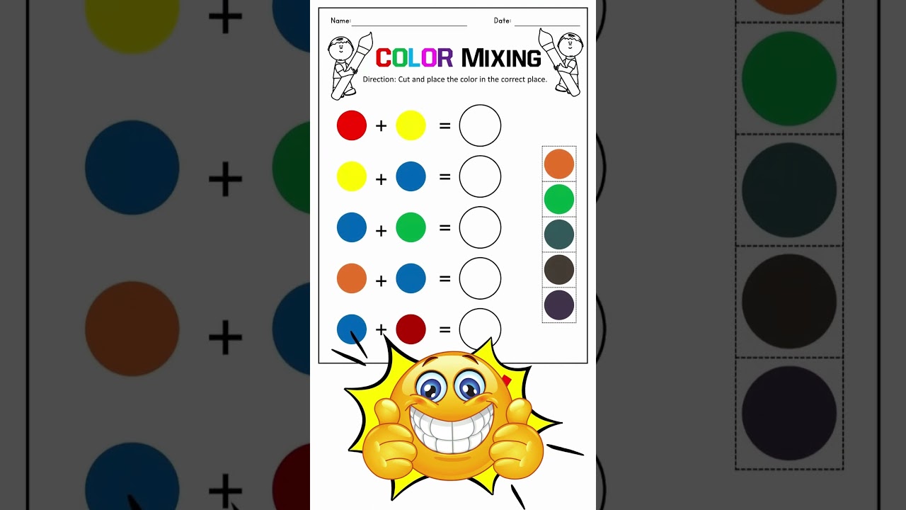 Kindergarten 2D and 3D Shapes Worksheets with Many Fun Activities #shorts