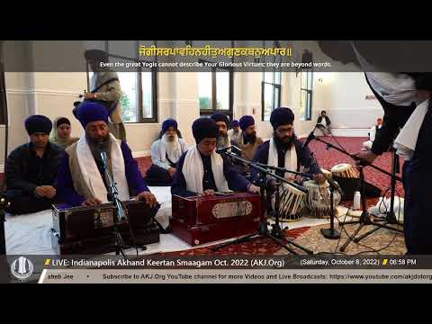 012 Bhai Simarpreet Singh Jee @ Indianapolis Oct. 2022 Raensabaayee Keertan Smaagam
