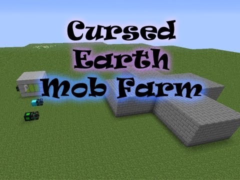 Minecraft - Cursed Earth Quadrouple Hostile Mobfarm - Resonant Rise