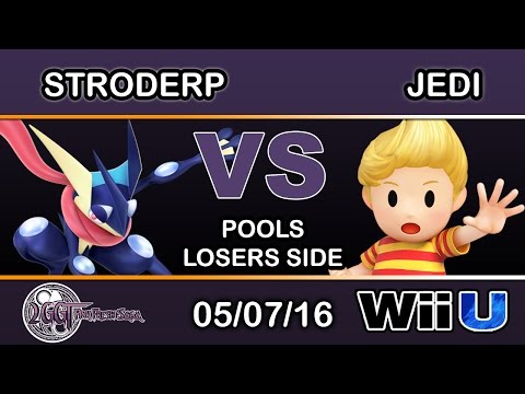 2GGT: Pink Fresh Saga - Stroderp (Greninja) Vs. NxT | jEDi (Lucas) Pools - Smash Wii U