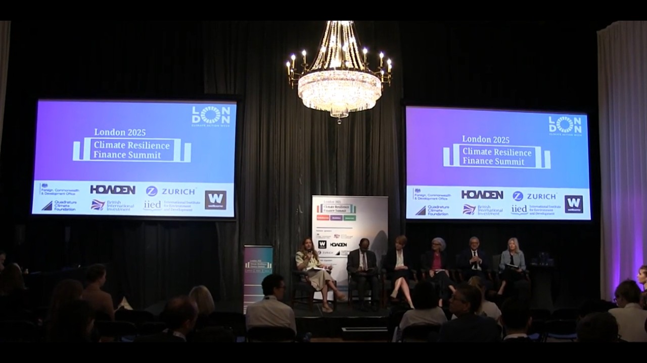 What can you expect from the 2026 London Climate Resilience Finance Summit?