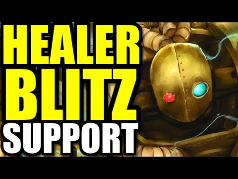 Riot turned Blitzcrank into a HEALER... (BEST SUPPORT BUILD)
