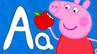 ABC Phonics Song  Letter Sounds with Peppa Pig  AB