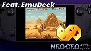 Steam Deck: Neo Geo CD Emulation via EmuDeck (feat. Metal Slug 2)