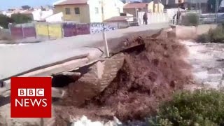Chile mudslides cut off water to millions - BBC News