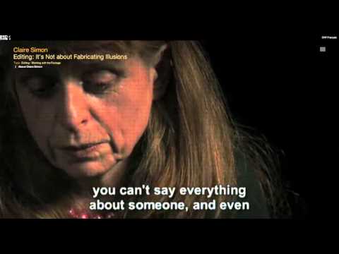 Claire Simon   editing fabrication