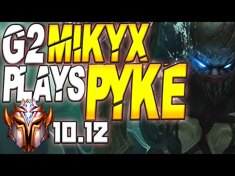G2 Mikyx Plays Pyke vs Thresh Support - 10.12