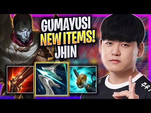GUMAYUSI TRIES JHIN WITH NEW ITEMS! - T1 Gumayusi Plays Jhin ADC vs Jinx! | Season 2023