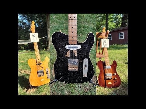 TG Guitars Custom Telecaster The Sleeper Made from Old Growth Wormy Ash from 1880 Barn Beam image 15