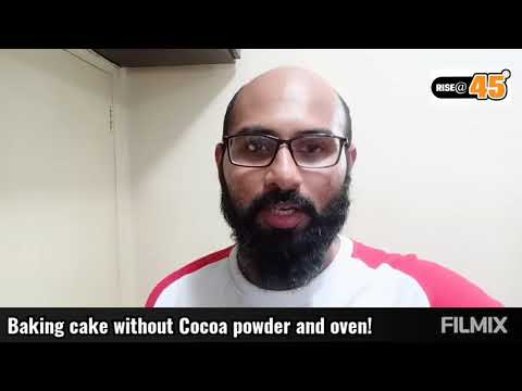 Baking cake without Cocoa powder!