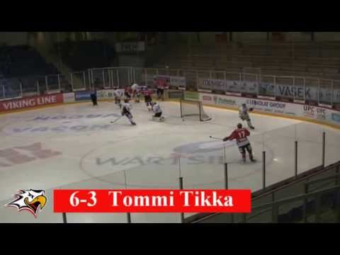 11.9.2013 pelatun A nuorten SM-liigan Sport A - Kärpät A maalikooste.