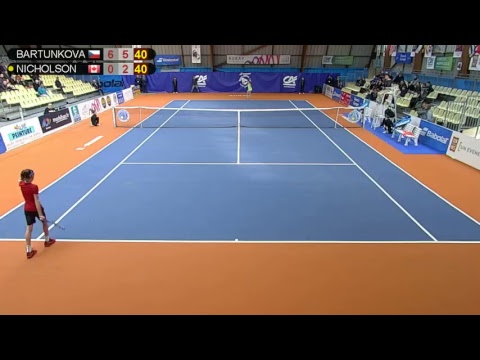 BARTUNKOVA Nikola (CZE) VS NICHOLSON Scarlett (CAN) - Tennis Club Auray - Court J. SANCHEZ