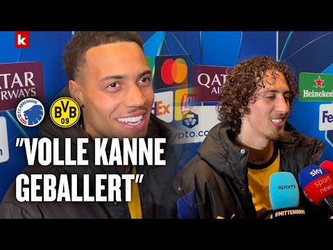 Fabio Silva zu seiner Torpremiere, Kehl "flachst" mit Moukoko| FC Kopenhagen - Borussia Dortmund 2:4