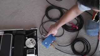 Video thumbnail for Pedal Board Guitar Junction Box - Integrated Buffer and Locking Neutrick Jacks American Loopers by American Loopers