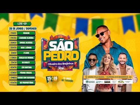 Oliveira dos Brejinhos Bahia sao joao  2026