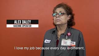 Glendale Machine Operator: Alex