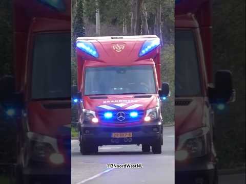 PRIO 1 AB 11-0881 met Spoed onderweg naar een inzet in #Purmerend #einsatz #brandweer #firebrigade