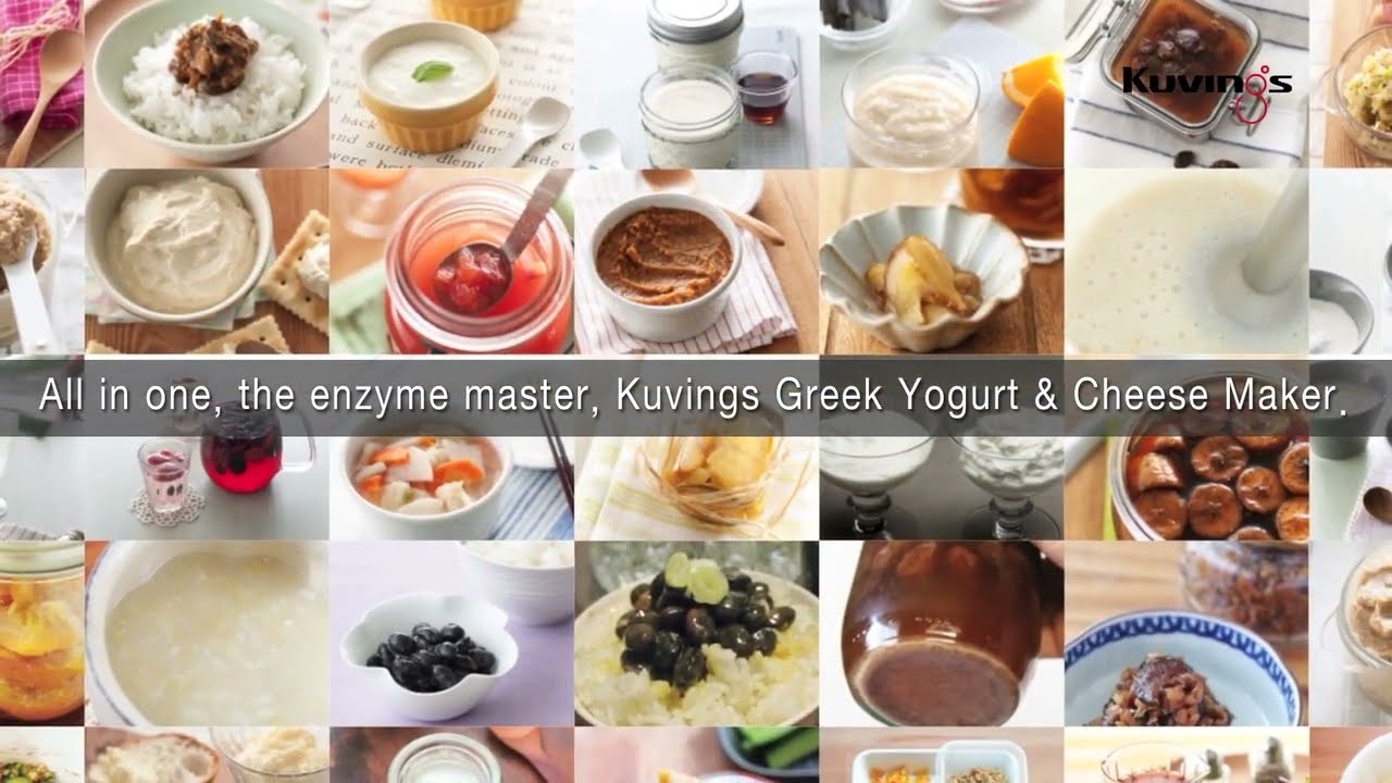 Máy làm sữa chua và pho mát 6 trong 1 hiệu Kuvings KGC-712CB [Feature 02]