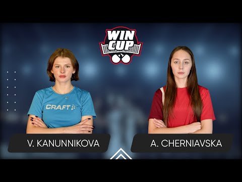 18:45 Vasylysa Kanunnikova - Alina Cherniavska 26.12.2024 WINCUP Women Season Final Star. TABLE 2