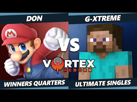 Vortex Legends 1 Winners Quarters - Don (Mario) Vs. G-XTREME (Steve) SSBU Ultimate Tournament