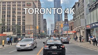Video of Yonge Street Toronto Canada on map.