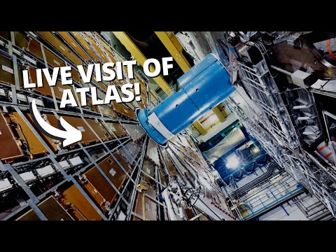 Live Virtual Visit of the ATLAS Experiment at CERN (and Q&A with physicists!)