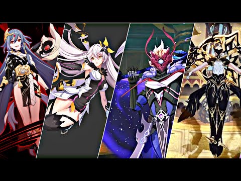ALL TRANSFORMATIONS IN GENSHIN/HONKAI IMPACT !!!