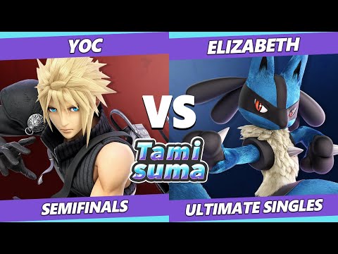 TAMISUMA 159 SSBU - YOC (Cloud) Vs. Elizabeth (Lucario) Smash Ultimate Semifinals