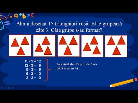 Împărțirea prin scădere repetata - clasa a II-a