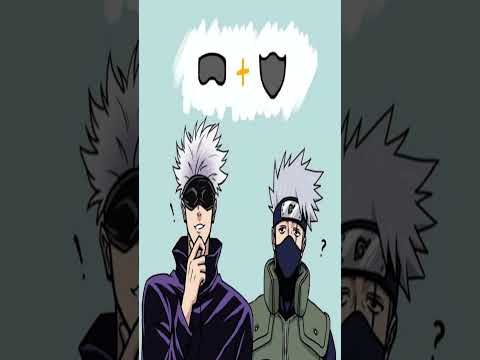 gojo x kakashi 😂 #gojo #kakashi #shorts