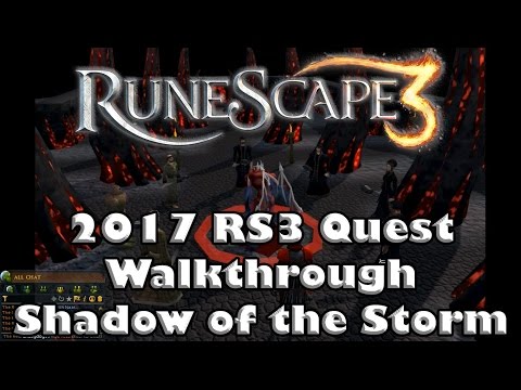 RS3 Quest Guide - Shadow of the Storm - 2017(Up to Date!)
